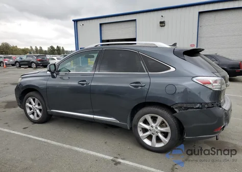 2010 Lexus Rx 350 z USA, uszkodzony, nr VIN 2T2ZK1BA1AC030656